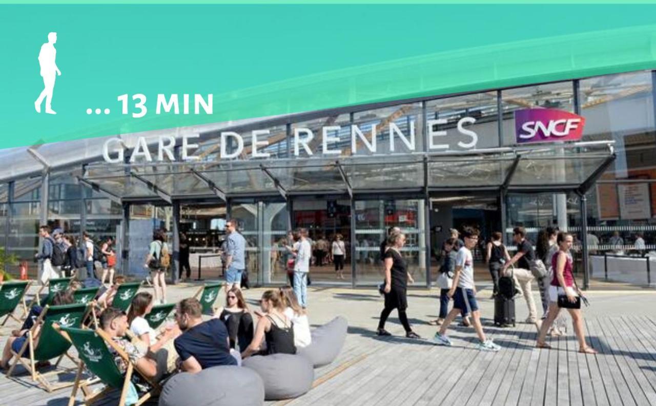 Appartement T2 - Proche Gare - Bord De Vilaine Rennes Eksteriør billede